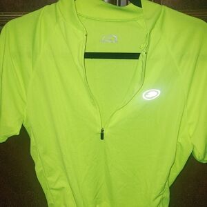 Men's Neon Green Cycling Jersey